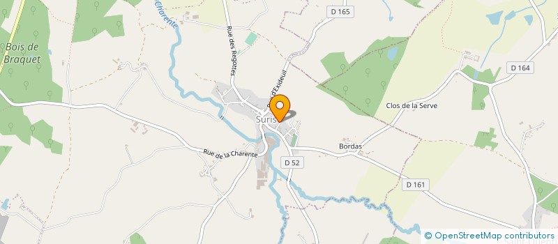 localisation de l'entreprise MONSIEUR CARLOS NOVAIS à TERRES-DE-HAUTE-CHARENTE