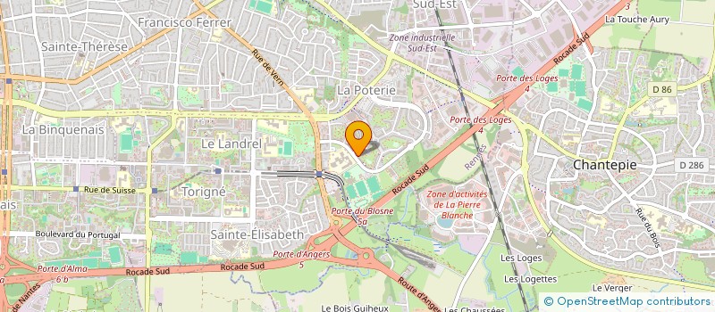 localisation de l'entreprise MONSIEUR CARLOS NSONA-NGALEBA  RENNES