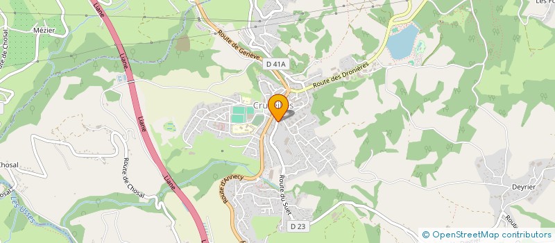 localisation de l'entreprise MONSIEUR CARLOS OLIVEIRA DOS SANTOS  CRUSEILLES