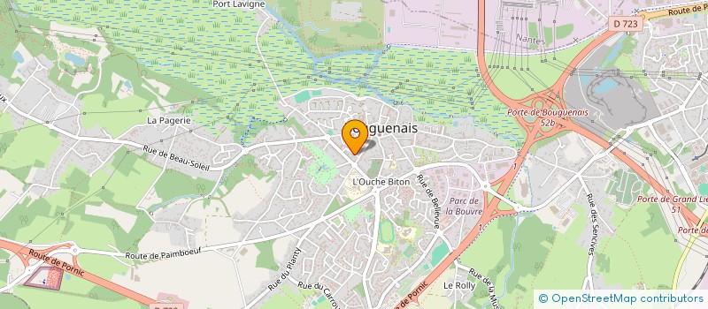 localisation de l'entreprise MONSIEUR CARLOS PACE  BOUGUENAIS