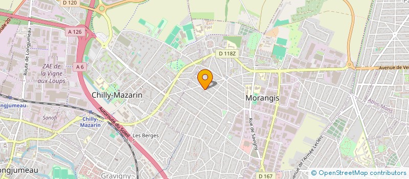 localisation de l'entreprise MONSIEUR CARLOS PEREIRA à MORANGIS