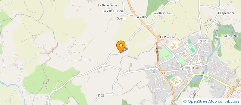 localisation de l'entreprise MONSIEUR CARLOS PEREIRA DA SILVA  LE FIL