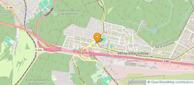 localisation de l'entreprise MONSIEUR CARLOS PINTO DE BARROS à VELIZY-VILLACOUBLAY
