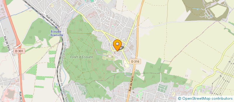 localisation de l'entreprise MONSIEUR CARLOS PINTO LOPES  ECOUEN