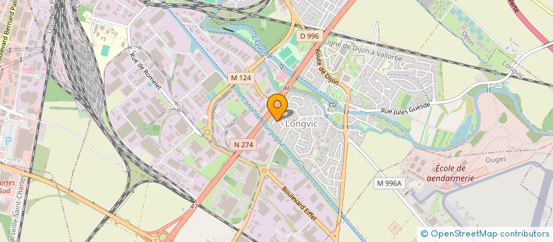 localisation de l'entreprise MONSIEUR CARLOS PINTO OLIVEIRA à LONGVIC