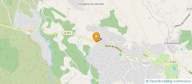 localisation de l'entreprise MONSIEUR CARLOS PIRES  FLAYOSC