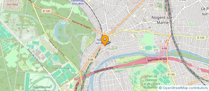 localisation de l'entreprise MONSIEUR CARLOS PRATICO à NOGENT-SUR-MARNE
