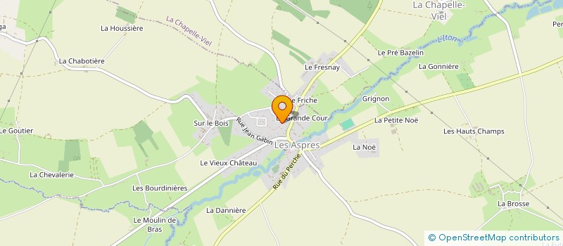 localisation de l'entreprise MONSIEUR CARLOS QUITO DELGADO à LES ASPRES