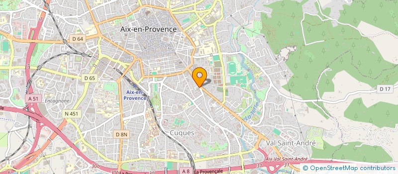 localisation de l'entreprise MONSIEUR CARLOS RAMOS TAVARES à AIX-EN-PROVENCE