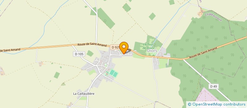 localisation de l'entreprise MONSIEUR CARLOS REVOREDO SANTANDER à DIORS