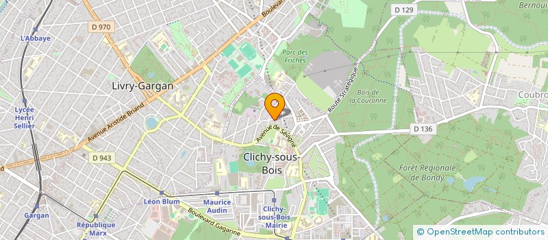 localisation de l'entreprise MONSIEUR CARLOS RIBEIRO PINTO à CLICHY-SOUS-BOIS