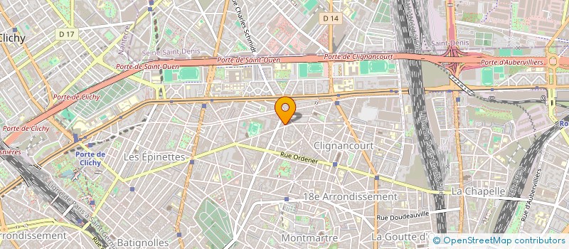 localisation de l'entreprise MONSIEUR CARLOS RIBEIRO RODRIGUES à PARIS