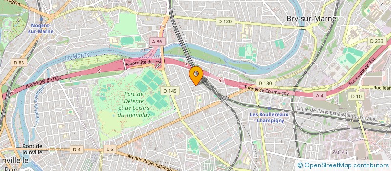 localisation de l'entreprise MONSIEUR CARLOS RITA CAMACHO à CHAMPIGNY-SUR-MARNE