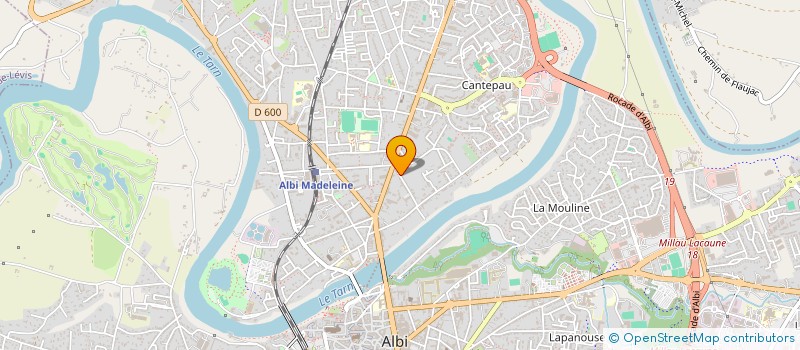 localisation de l'entreprise MONSIEUR CARLOS RIVADENEIRA  ALBI