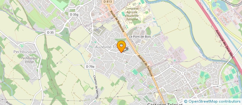 localisation de l'entreprise MONSIEUR CARLOS RIVERA  AUZEVILLE-TOLOSANE