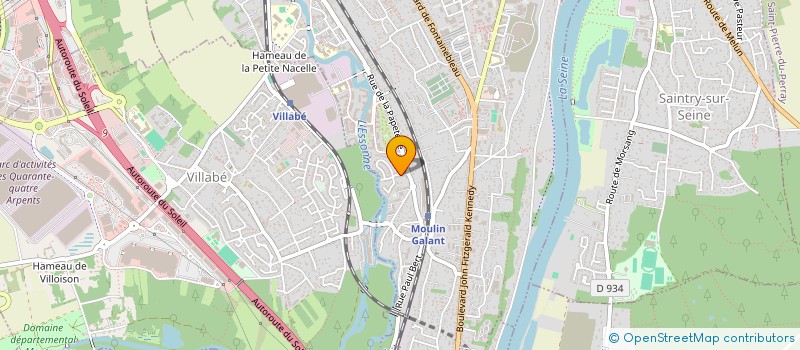 localisation de l'entreprise MONSIEUR CARLOS RODRIGUES à CORBEIL-ESSONNES