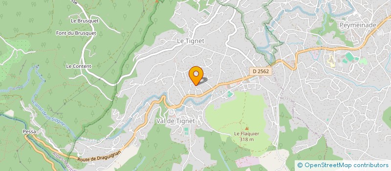 localisation de l'entreprise MONSIEUR CARLOS RODRIGUES CAMILO  LE TIGNET