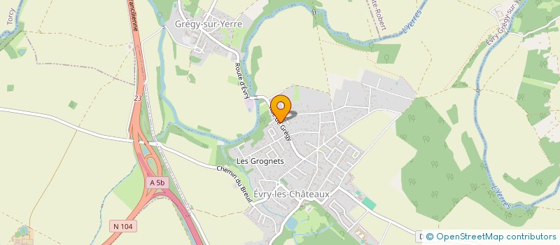 localisation de l'entreprise MONSIEUR CARLOS RODRIGUES FERREIRA  EVRY-GREGY-SUR-YERRE