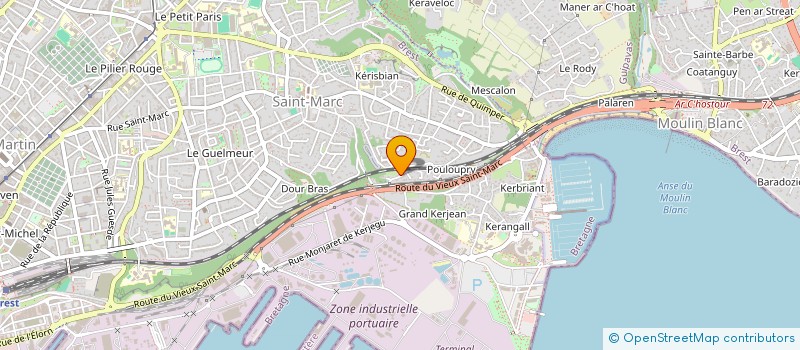 localisation de l'entreprise MONSIEUR CARLOS RODRIGUES LEITE à BREST