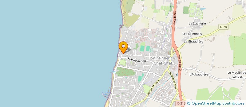 localisation de l'entreprise MONSIEUR CARLOS RODRIGUES PETITO  SAINT-MICHEL-CHEF-CHEF