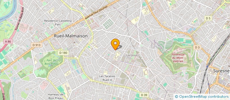 localisation de l'entreprise MONSIEUR CARLOS ROJAS à RUEIL-MALMAISON