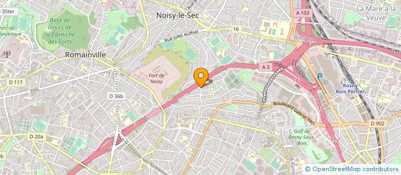 localisation de l'entreprise MONSIEUR CARLOS ROMAO à NOISY-LE-SEC