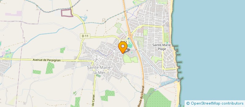 localisation de l'entreprise MONSIEUR CARLOS RUIZ DE CALARRETA  SAINTE-MARIE-LA-MER