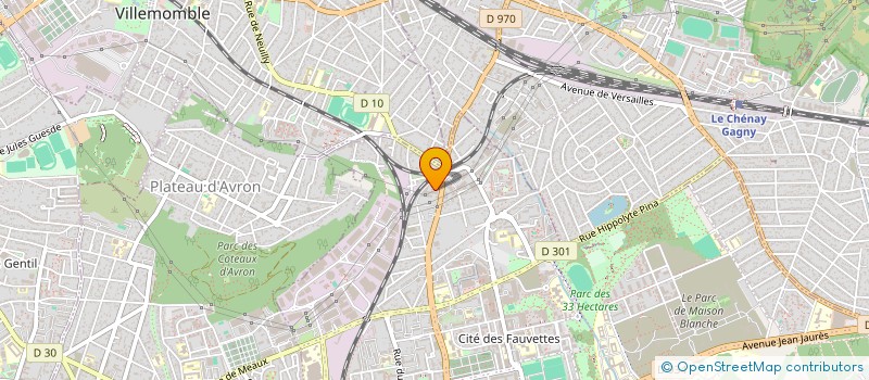 localisation de l'entreprise MONSIEUR CARLOS SA à NEUILLY-SUR-MARNE