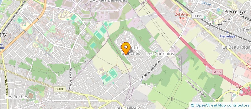 localisation de l'entreprise MONSIEUR CARLOS SA RODRIGUES  HERBLAY-SUR-SEINE