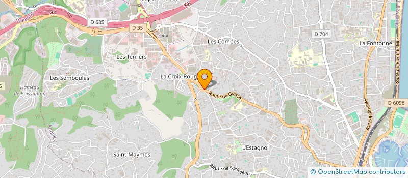 localisation de l'entreprise MONSIEUR CARLOS SALAZAR QUINTERO  ANTIBES