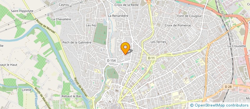 localisation de l'entreprise MONSIEUR CARLOS SANDOVAL AGUILAR à BEZIERS