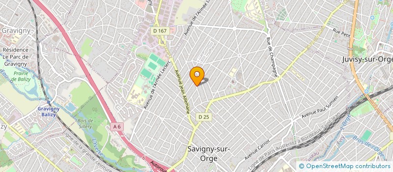 localisation de l'entreprise MONSIEUR CARLOS SANTOS à SAVIGNY-SUR-ORGE