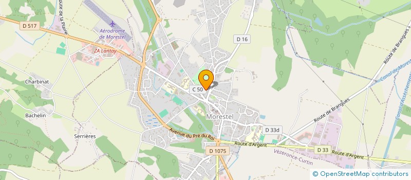 localisation de l'entreprise MONSIEUR CARLOS SECUNDINO  MORESTEL