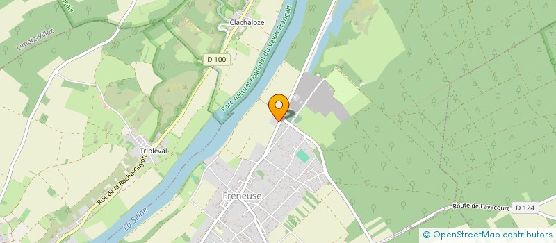 localisation de l'entreprise MONSIEUR CARLOS SILVA ALMEIDA  FRENEUSE