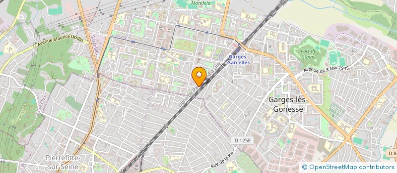 localisation de l'entreprise MONSIEUR CARLOS SOARES  SARCELLES