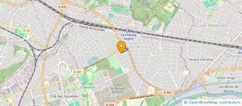 localisation de l'entreprise MONSIEUR CARLOS SOARES FERRAO à NEUILLY-SUR-MARNE