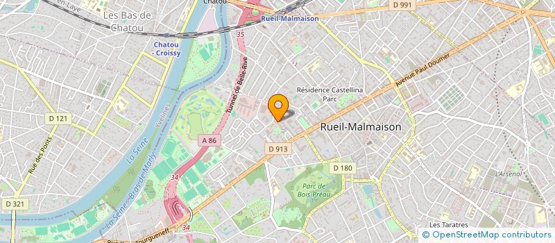localisation de l'entreprise MONSIEUR CARLOS TAVARES CORREIA à RUEIL-MALMAISON