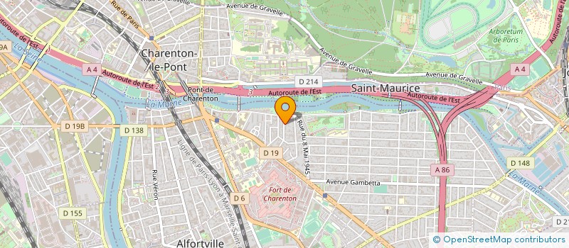 localisation de l'entreprise MONSIEUR CARLOS TEIXEIRA DA SILVA  MAISONS-ALFORT