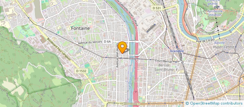 localisation de l'entreprise MONSIEUR CARLOS TEIXEIRA FERNANDES à GRENOBLE