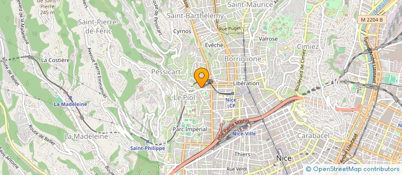 localisation de l'entreprise MONSIEUR CARLOS TEIXERA  DAS NEVES LOPES  NICE