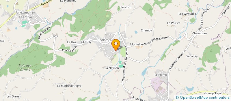 localisation de l'entreprise MONSIEUR CARLOS TORRES RIBEIRO  POMEYS