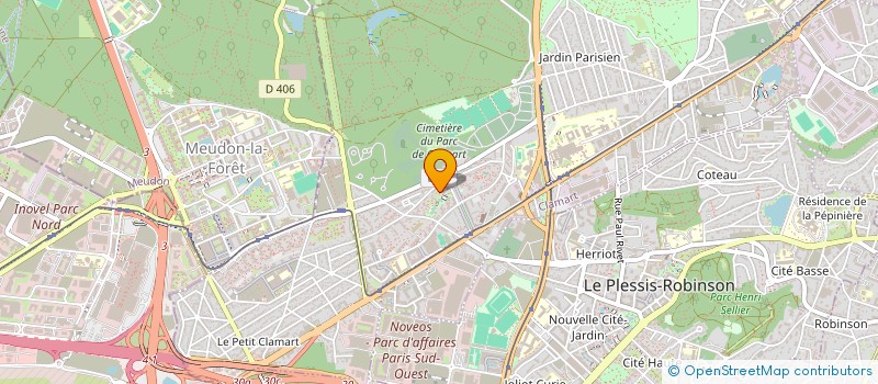 localisation de l'entreprise MONSIEUR CARLOS TRINDADE FERNANDES à CLAMART