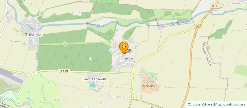 localisation de l'entreprise MONSIEUR CARLOS VAZ MONTEIRO à THIVERVAL-GRIGNON