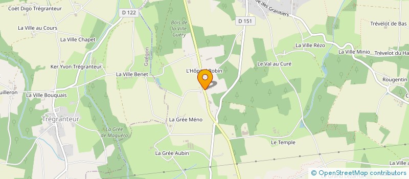 localisation de l'entreprise MONSIEUR CARLOS VIANA  SAINT-SERVANT