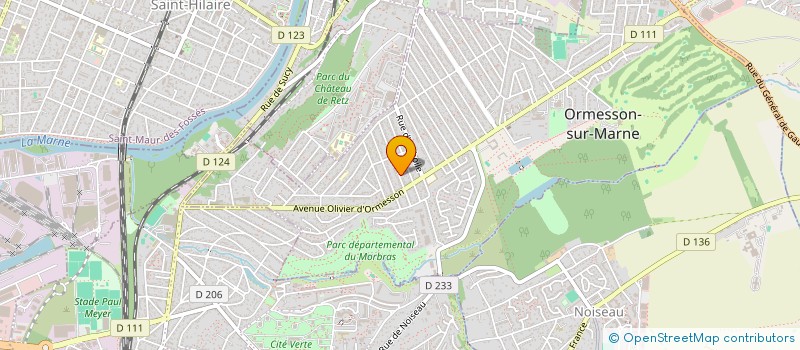 localisation de l'entreprise MONSIEUR CARLOS VIEIRA DA PIEDADE  ORMESSON-SUR-MARNE