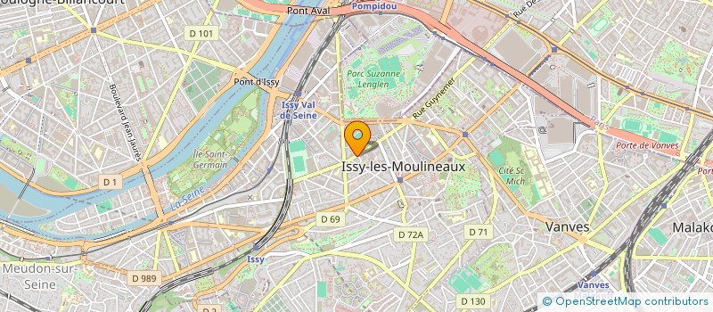 localisation de l'entreprise MONSIEUR CARLOS VINCENTE DOS SANTOS à ISSY-LES-MOULINEAUX