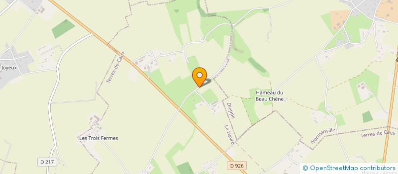 localisation de l'entreprise MONSIEUR CARLTON JEANMAIRE  TERRES-DE-CAUX