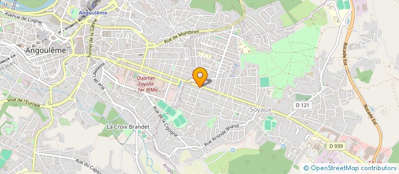 localisation de l'entreprise MONSIEUR CARLTON LADAN FARGIER  SOYAUX