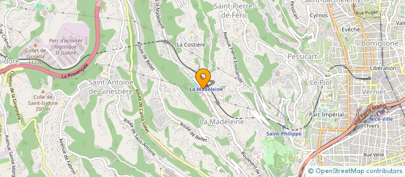 localisation de l'entreprise MONSIEUR CARMEL DELIA à NICE