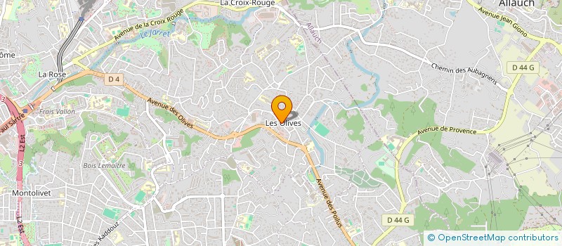 localisation de l'entreprise MONSIEUR CARMELO AINA à MARSEILLE